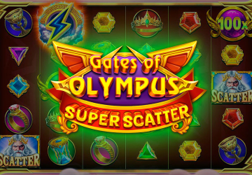 Автомат Gates Of Olympus Super Scatter в Glory казино